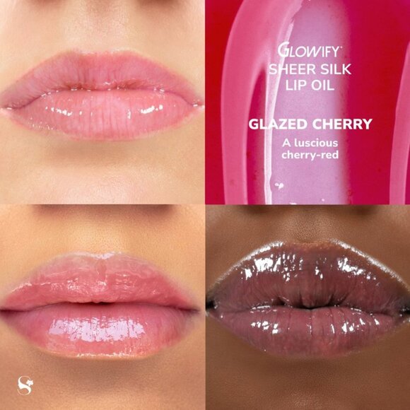 Glazed Cherry LipSense Glowify Sheer Silk Lip Oil - Picture 2 of 8